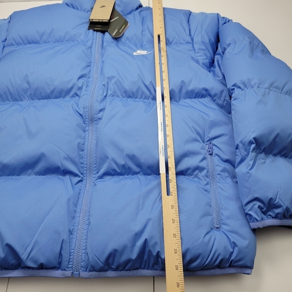 Nike Sportswear Club Puffer Loose Jacket Polar Blue FB7368-450 Mens Size XL New - Picture 7 of 10